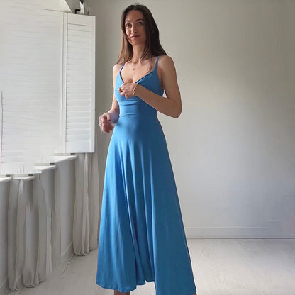 Paulina - Sukienka maxi bez ramiączek