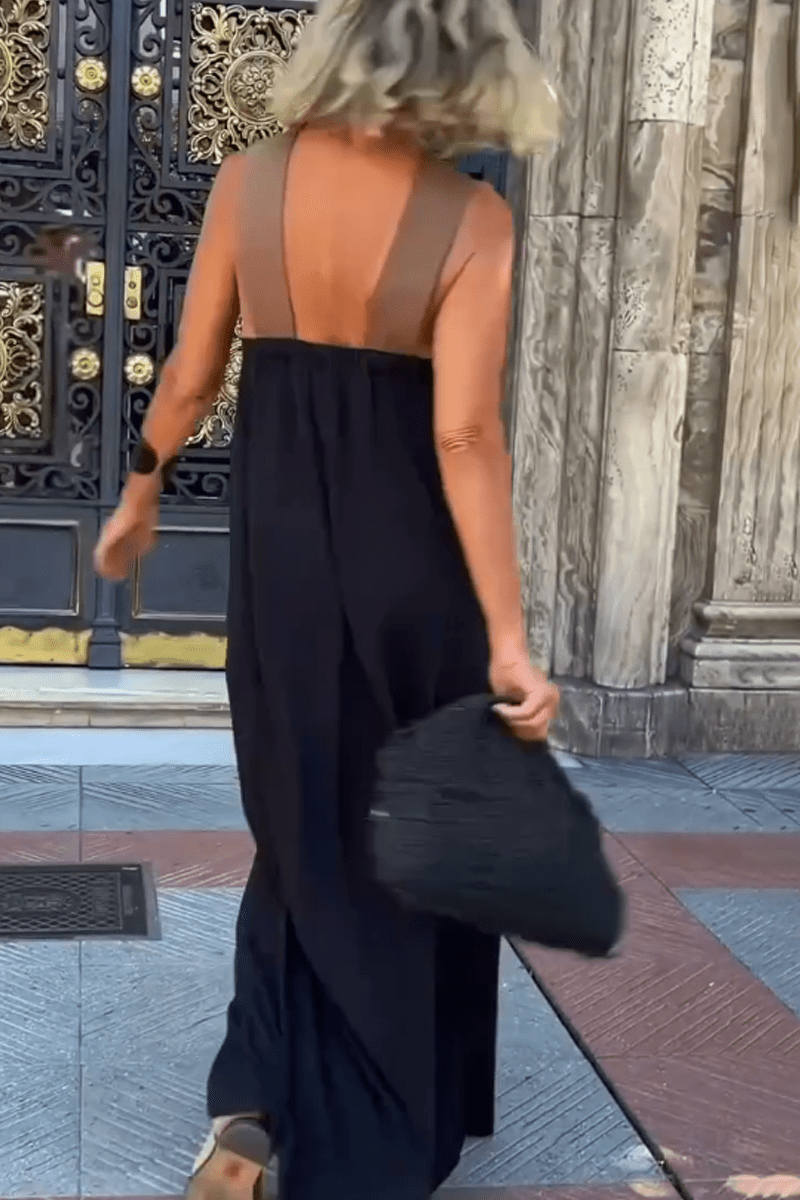 Etty | Damska suknia wieczorowa typu maxi marki Fallon