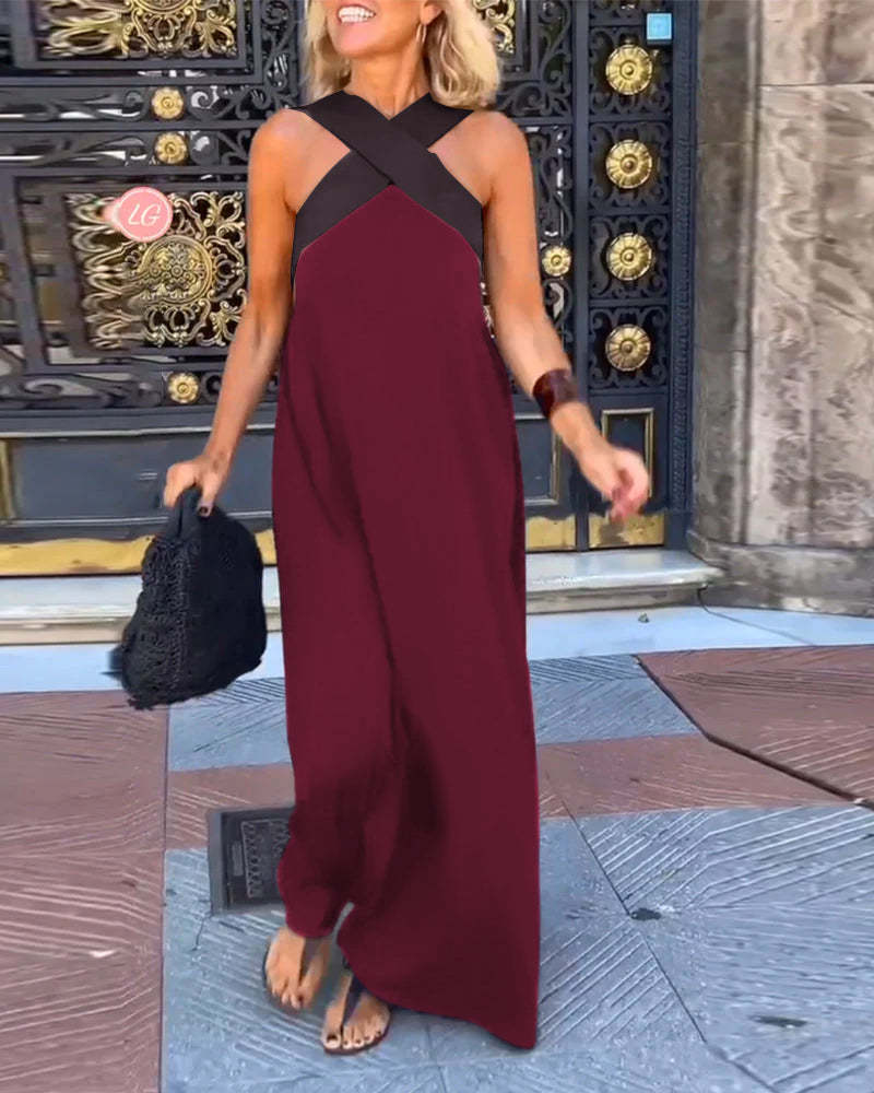 Etty | Damska suknia wieczorowa typu maxi marki Fallon