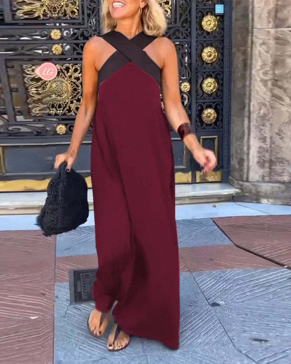 Etty | Damska suknia wieczorowa typu maxi marki Fallon
