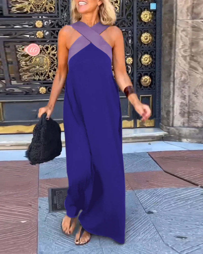Etty | Damska suknia wieczorowa typu maxi marki Fallon