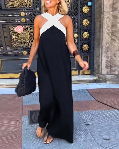 Etty | Damska suknia wieczorowa typu maxi marki Fallon
