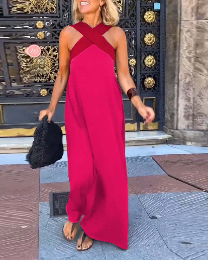 Etty | Damska suknia wieczorowa typu maxi marki Fallon