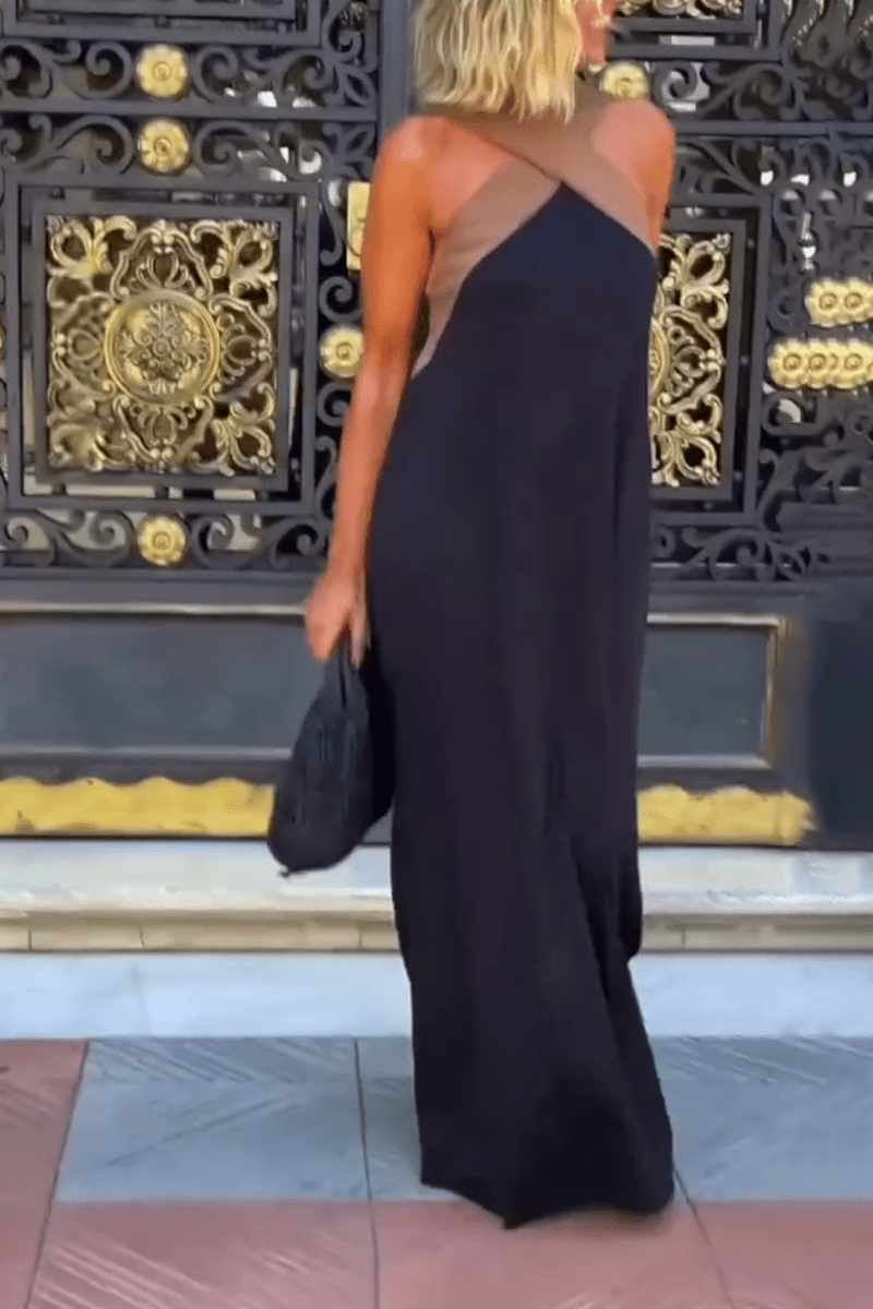 Etty | Damska suknia wieczorowa typu maxi marki Fallon