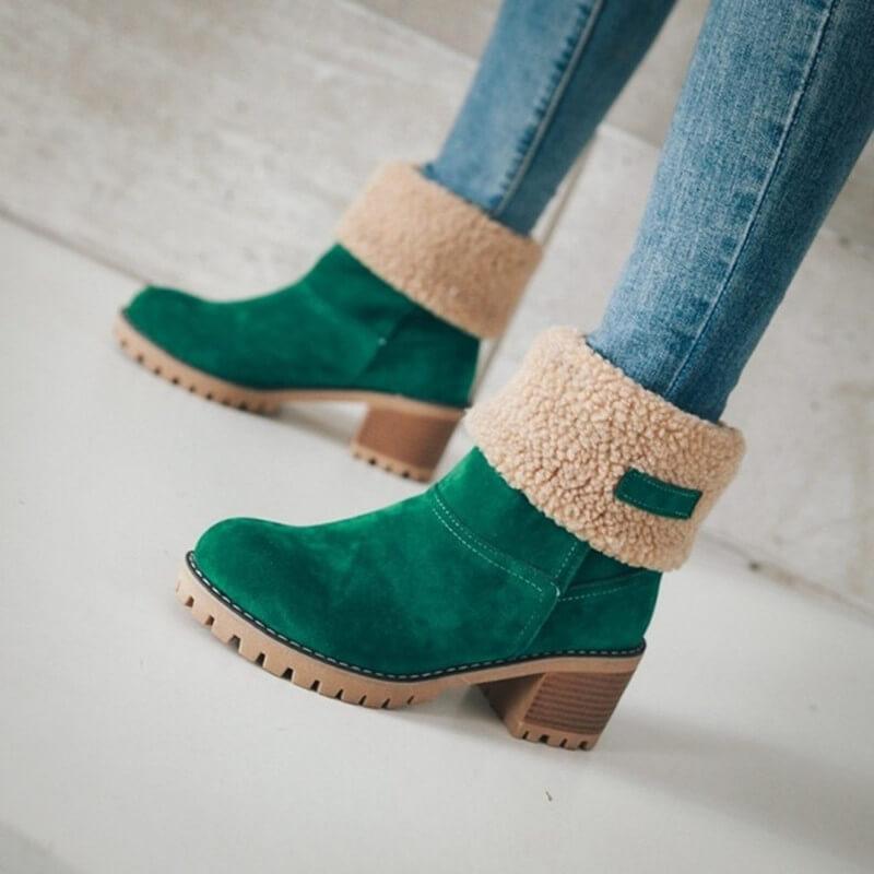 Katerina | Zimowe buty damskie ze stylowym i miękkim wykończeniem