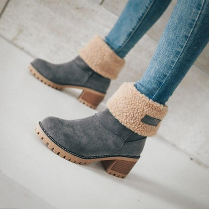 Katerina | Zimowe buty damskie ze stylowym i miękkim wykończeniem