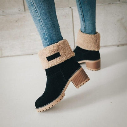 Katerina | Zimowe buty damskie ze stylowym i miękkim wykończeniem