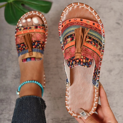 Jane | sandały damskie boho z frędzlami, stylowe i letnie