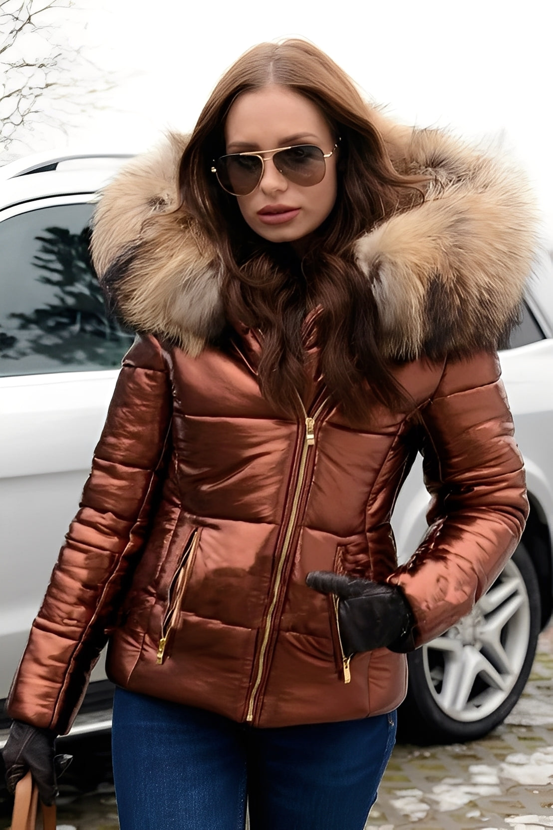 Wendy - Modna, ciepła damska kurtka puchowa