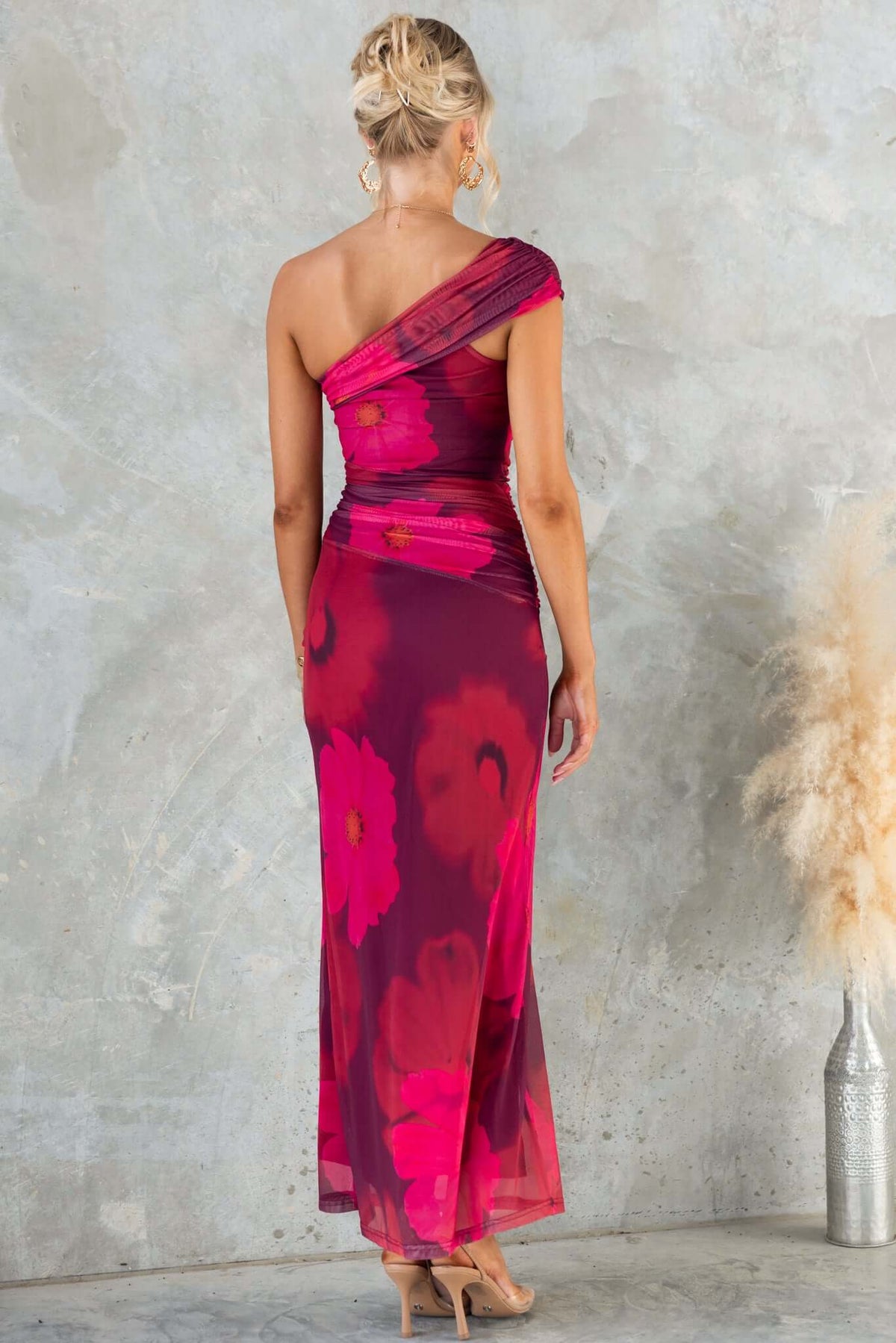 Roberta | Sukienka maxi damska z rozcięciem w eleganckim stylu wieczorowym