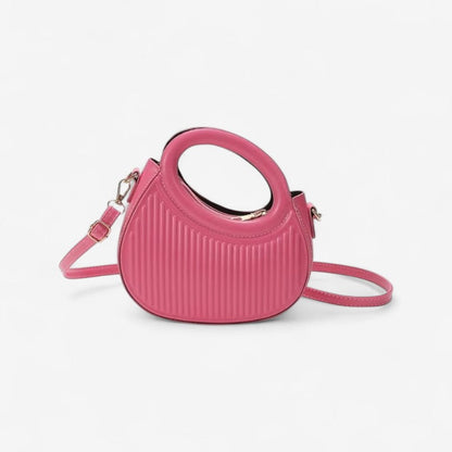 Jeannie | Torebka damska mini okrągła na ramię elegancka minimalistyczna