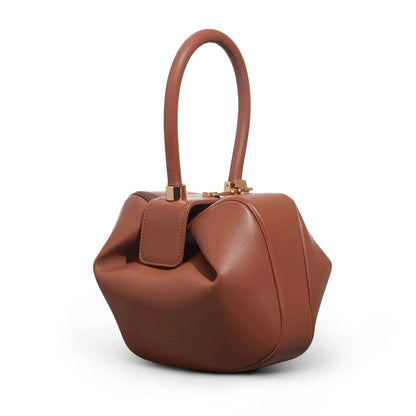 Sherry | Torebka damska mini okrągła z rączką elegancka stylowa