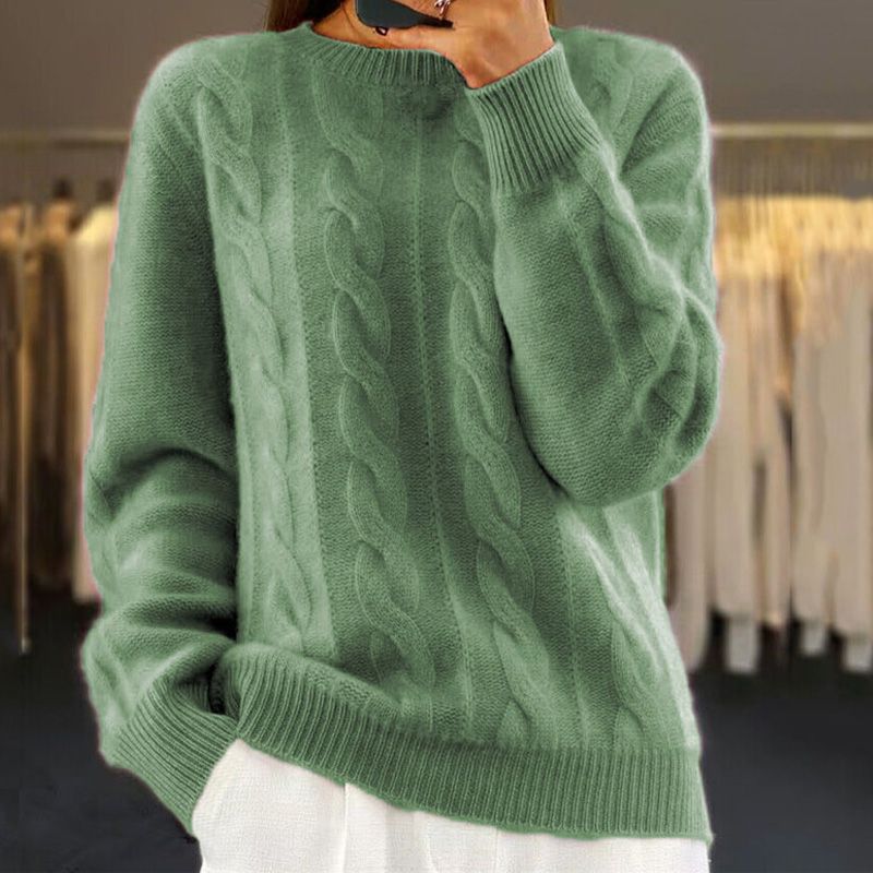 Elodie | Sweter z wełny premium