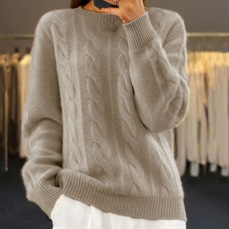 Elodie | Sweter z wełny premium