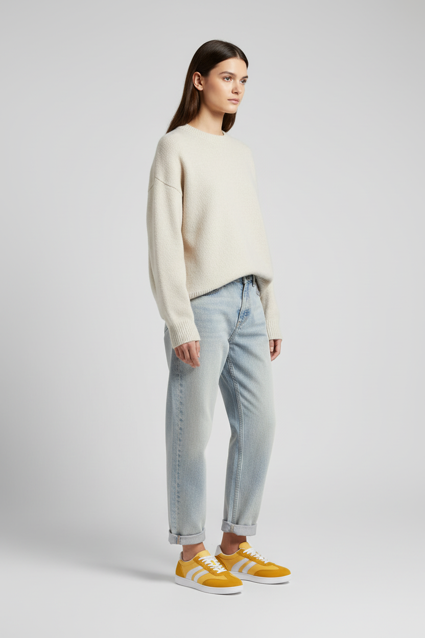 Venetia | sneakersy damskie sportowe z kontrastowymi paskami