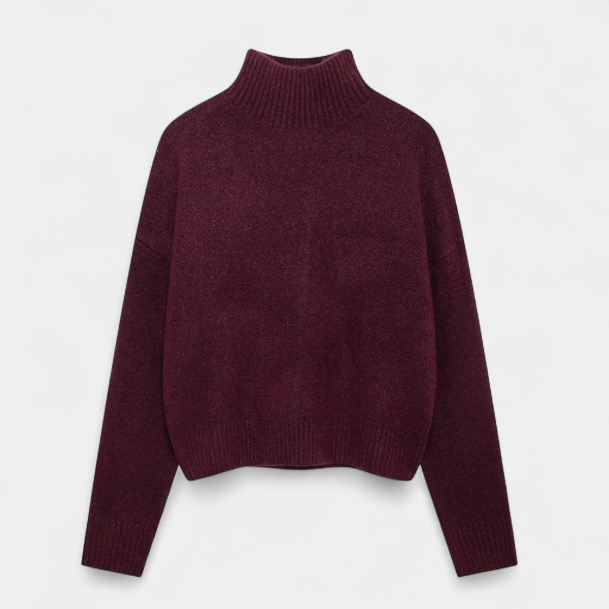 Lanna | Golf damski dzianinowy o klasycznym kroju, elegancki sweter