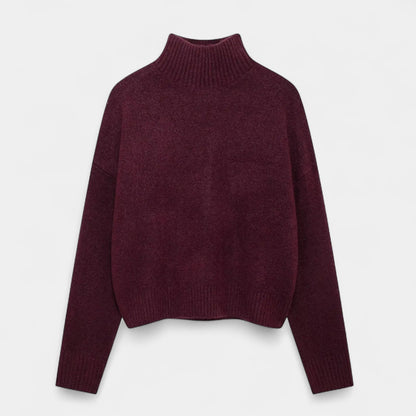 Lanna | Golf damski dzianinowy o klasycznym kroju, elegancki sweter